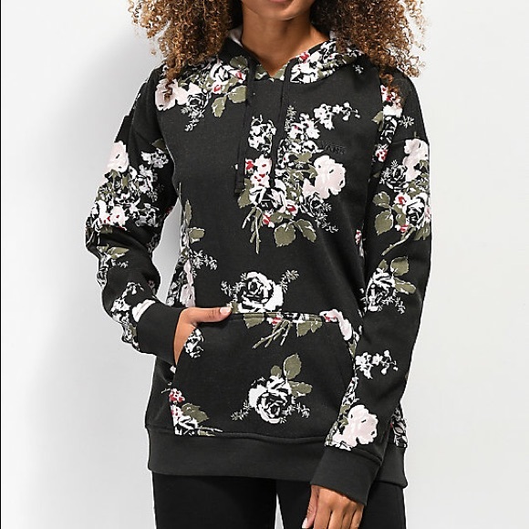 Cool Vans Floral Hoodie - Picture 1 of 3
